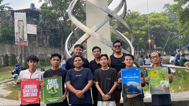 Ajak Masyarakat Peduli Lingkungan, PMII Komfuspertum Adakan Fun Walk for Earth