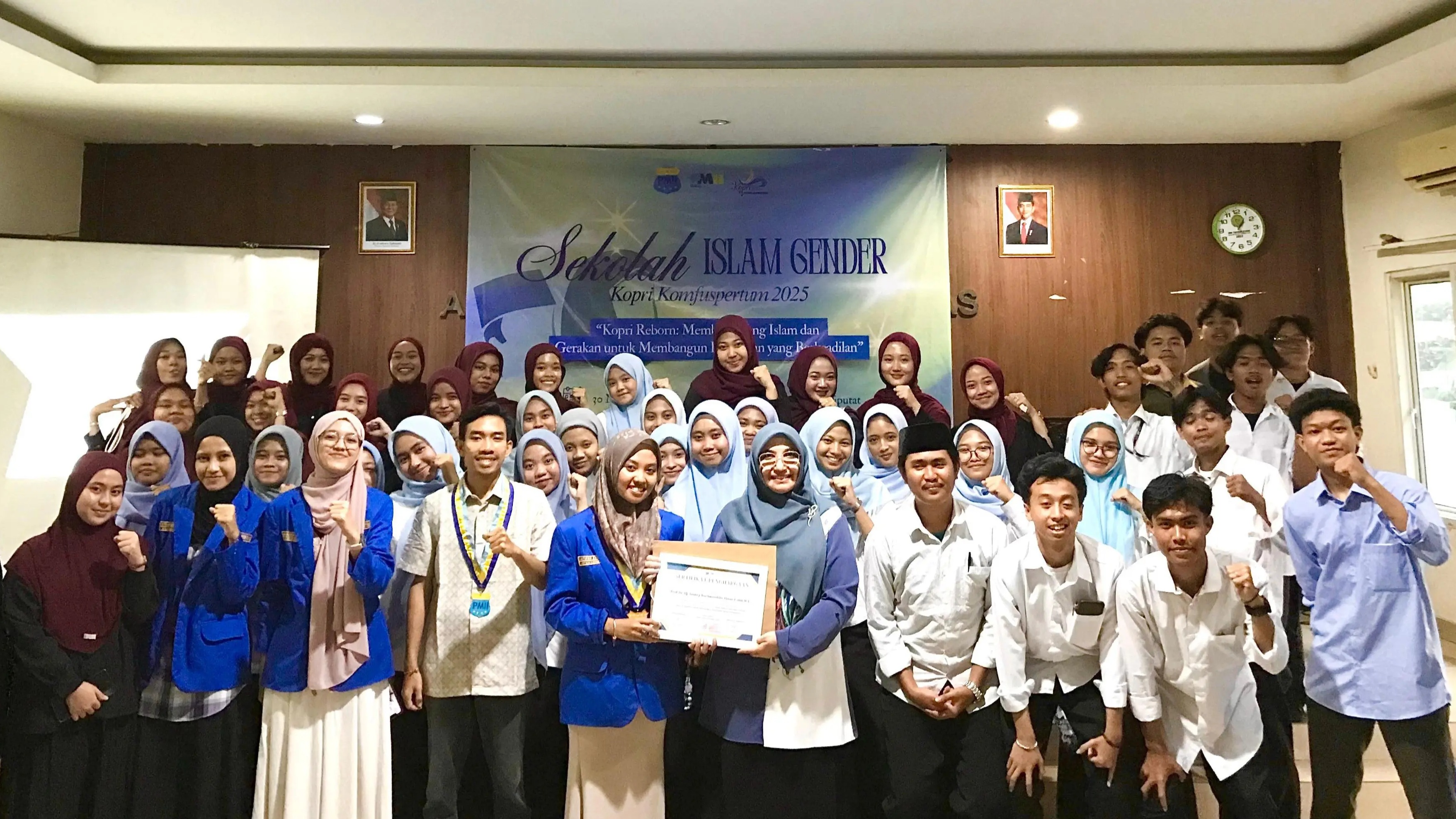 KOPRI PK PMII Komfuspertum Gelar SIG dan Peringatan HAKTP